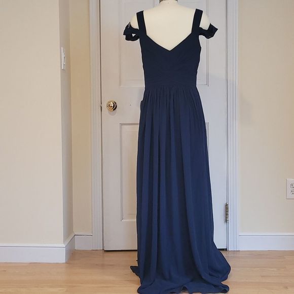 Sexy Navy Maxi Dess size M - Picture 4 of 9